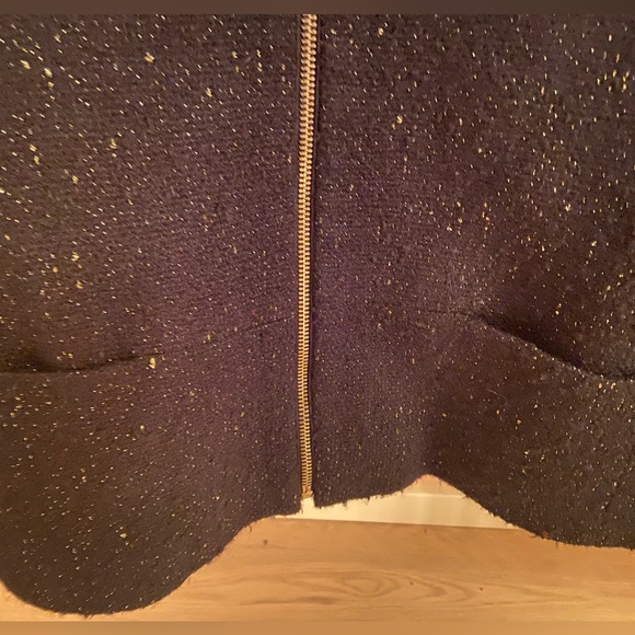 Esprit Tweed Boucle Blazer black with gold metallic thread XS - Picture 10 of 13